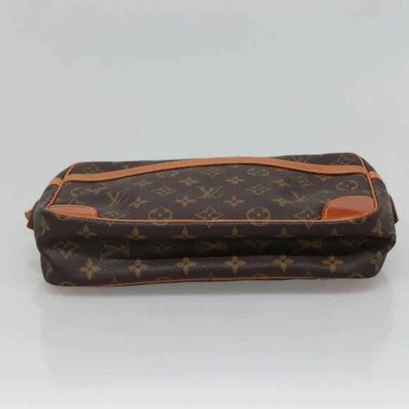 LOUIS VUITTON Monogram Compiegne 28 Clutch Bag M51845 LV Auth 131951 - Picture 6 of 16